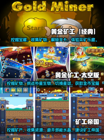 🔥2025超耐玩黄金矿工手游推荐💥截图2