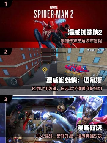🔥2025必玩蜘蛛侠手游盘点！🎮🕷截图2
