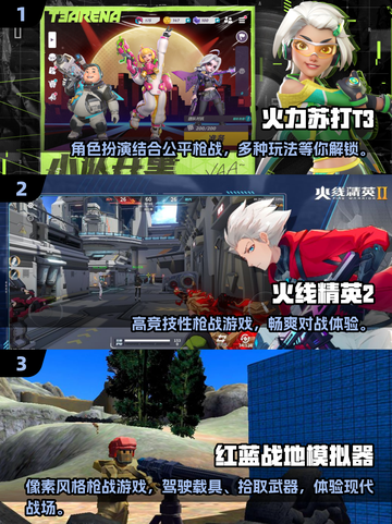 🔥2025年超好玩免费射击手游推荐🎉截图2