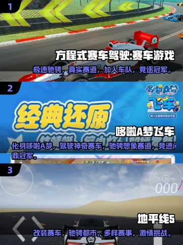 🔥2025必玩！经典F1方程式游戏合集🎉截图2