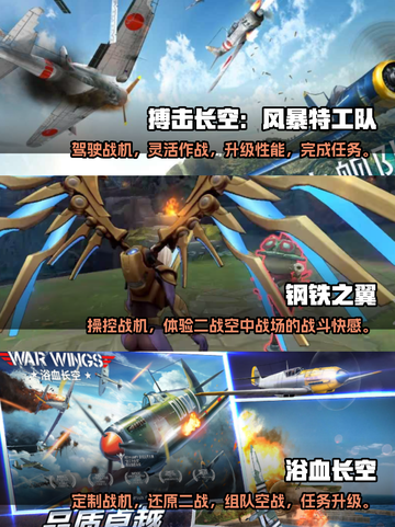 🔥2025必玩二战飞机空战游戏合集✈截图2