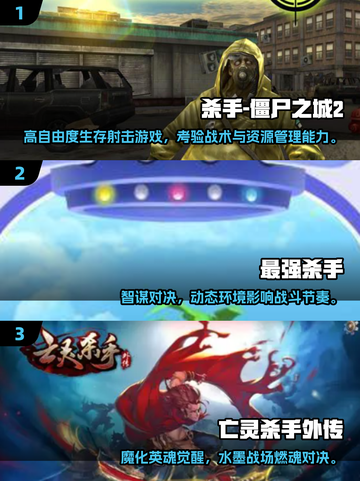 2025必玩杀手手游🔥高能刺激TOP榜来袭💥截图2