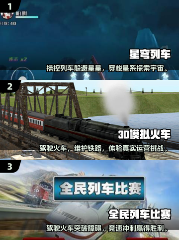 🔥2024必玩火车模拟游戏下载分享🎮截图2