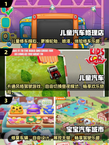 2025超🔥儿童汽车游戏免费下载🔗截图2