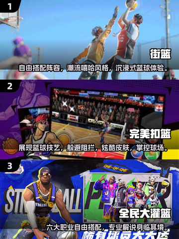 🏀2024必玩！超燃打篮球游戏汇总🔥截图2