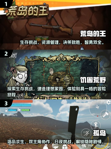 🔥2025必玩！热门荒岛求生游戏下载汇总🎉截图2