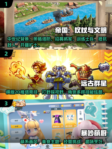 2025年最🔥手游排行榜✨前五名等你来战！截图2