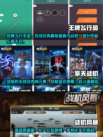 🔥2025超燃王牌飞行员手游下载合集✈截图2