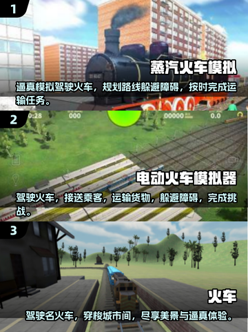 🔥2025超耐玩开火车手游推荐🎮截图2