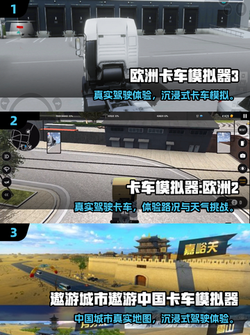 🔥2025最真实卡车模拟游戏榜单！🎮卡车迷必玩推荐💥截图2