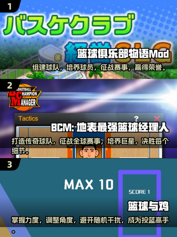 🏀2024年超好玩的篮球单机游戏推荐，玩到停不下来！截图2
