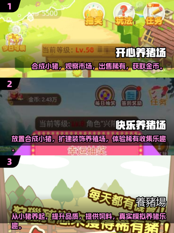 🎉2025超好玩养猪场游戏下载🔥猪猪爱好者必玩！截图2