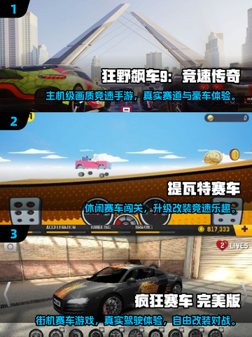 🔥2025经典赛车游戏合集！极速狂飙🚗⚡限时下载推荐🎮💥截图2