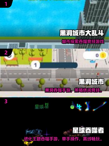 💥黑洞吞噬城市游戏下载合集！2025最新🔥截图2