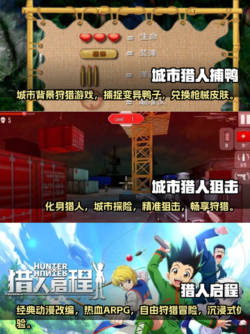 城市猎人游戏下载🎮免费猎人游戏推荐🔥截图2