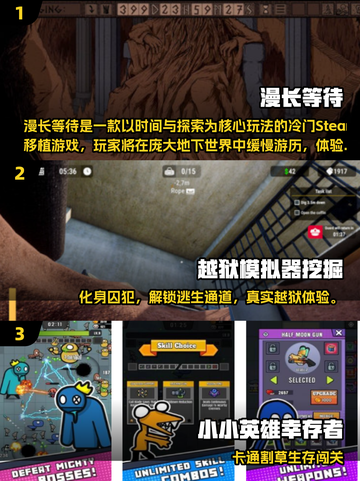 🎮冷门游戏TOP榜！经典宝藏等你挖💥截图2