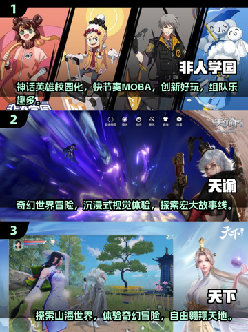 2025年必玩🔥3D网游排行榜前十✨截图2