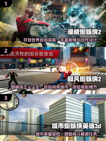 🎮2025最火蜘蛛侠手游🔥全网都在玩！🕷截图2