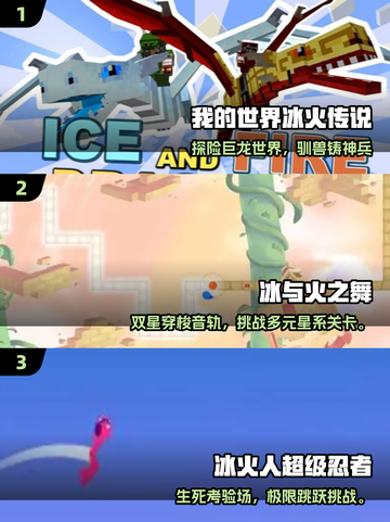 🔥2025必玩冰与火游戏TOP榜❄🎮截图2