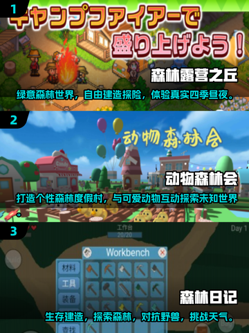 🌲🔥2025最耐玩森林游戏TOP5出炉！经典神作全收录💥截图2