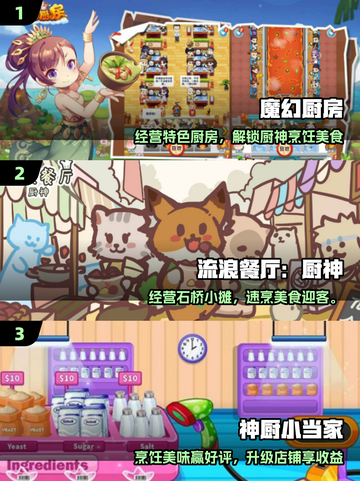 🔥2025最火烹饪冒险游戏推荐🎮截图2