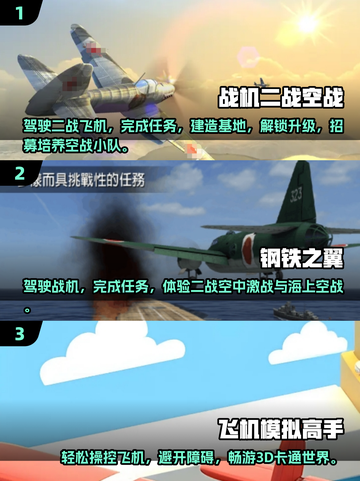 🔥2025必玩！最受欢迎的二战战斗机手游大盘点✈截图2