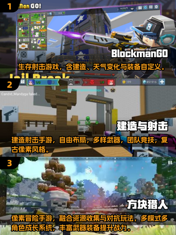 🔥2025最新3D像素射击手游推荐！🎮截图2