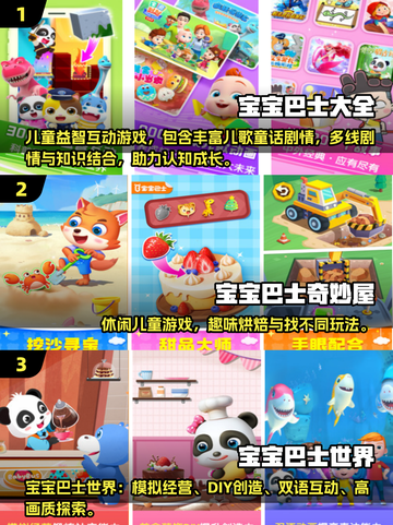 🔥宝宝巴士游戏大合集2025来袭！🎮截图2