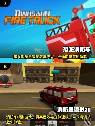 🔥2025最火消防车游戏TOP10榜单🎮截图4