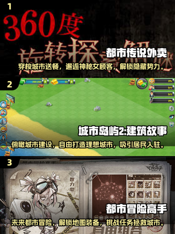 2025最受欢迎都市游戏🔥排行榜前几名你玩过吗？截图2