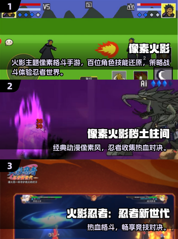 🔥2025必玩火影小游戏推荐！🎮高燃体验不容错过！截图2