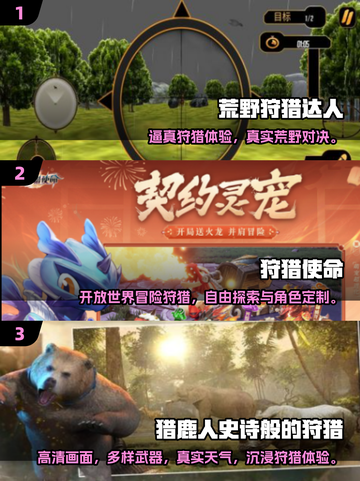 🔥2025十大狩猎游戏排行榜出炉！🎮截图2