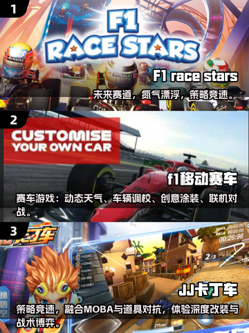 🔥2025最耐玩F1赛车游戏榜单出炉！🎮极速狂飙等你挑战截图2