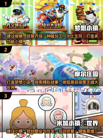 🔥2025最受欢迎的小镇经营手游排行榜🌟截图2