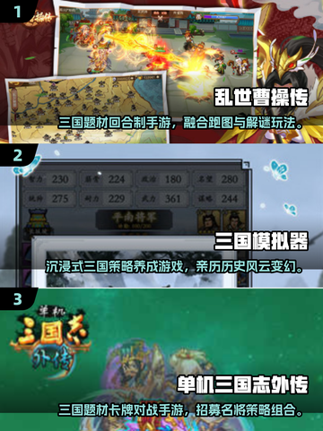 🔥2025三国回合制游戏TOP榜💥🎮截图2