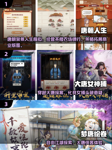🎮唐朝穿越游戏大揭秘！2025必玩经典推荐🔥截图2