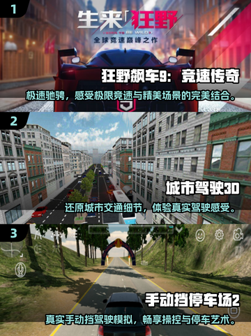 2024必玩🚗3D真实驾驶游戏推荐🔥截图2