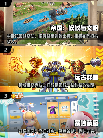 2025新款手游🔥前五名排行榜不容错过！🎮截图2