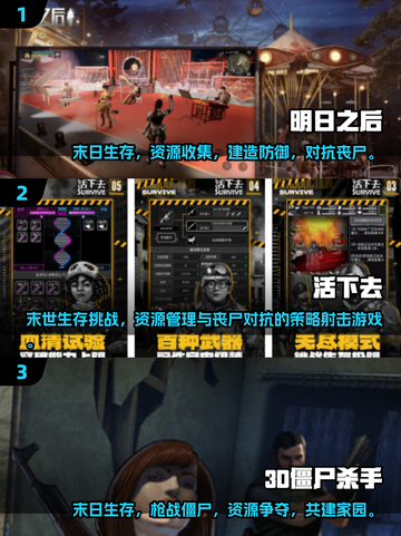 🔥2025必玩3D丧尸射击手游排名좀截图2
