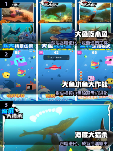 🐠大鱼吃小鱼！单机爽玩推荐🔥截图2