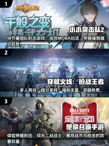 🔥2025必玩！超燃5v5射击手游合集💥截图2
