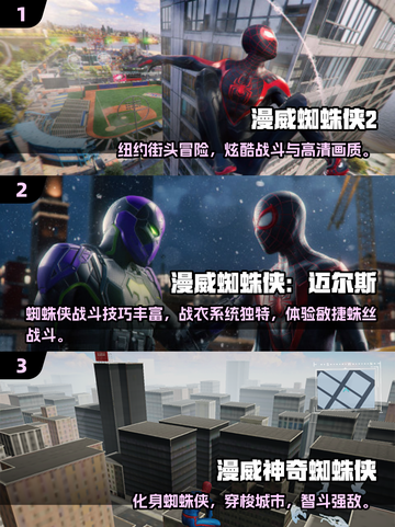 🔥2025最火蜘蛛侠手游推荐🎮漫威迷必玩榜单！截图2