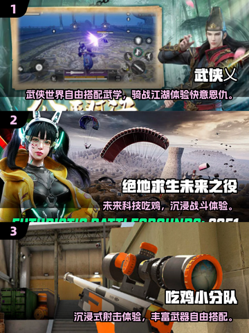 🔥2025吃鸡游戏TOP榜🎮刺激战场大揭秘！截图2