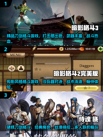 🔥2025必玩刀剑格斗游戏下载合集✨经典再现，等你来战！截图2