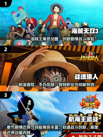 🔥2025必玩！单机海贼王游戏大揭秘🏴‍☠🎮截图2