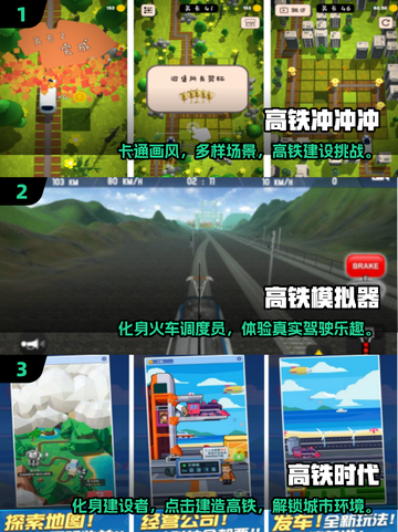 🚄2025最火高铁模拟游戏榜单出炉！🎮火车迷必玩🔥截图2