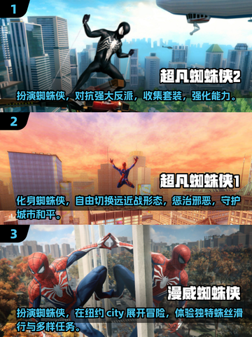 🔥2025超凡蜘蛛侠游戏推荐💥必玩清单来啦！🕷截图2