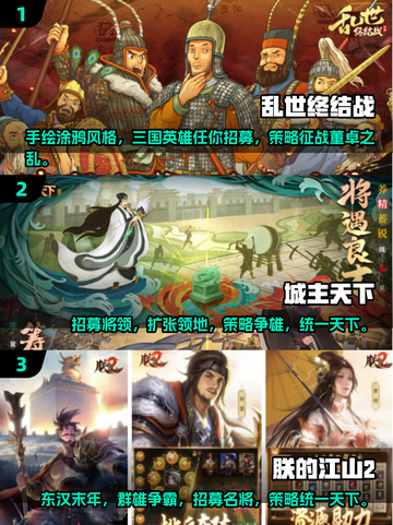 🔥2025必玩三国SLG手游下载推荐！👇策略爱好者不容错过截图2