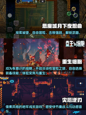 🔥2025必玩类银河恶魔城游戏推荐🎮截图2