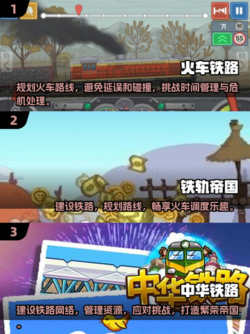 🔥2025年必玩的火车模拟器游戏合集🎉截图2